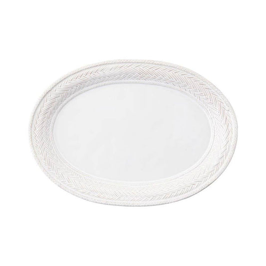 Le Panier Whitewash 17" Platter by Juliska