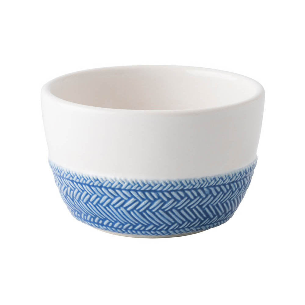 Le Panier White/Delft Ramekin by Juliska