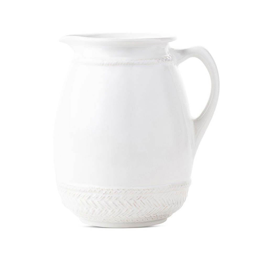 Le Panier Whitewash Pitcher/Vase by Juliska