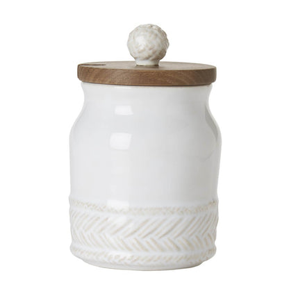 Le Panier Whitewash Sugar Pot by Juliska