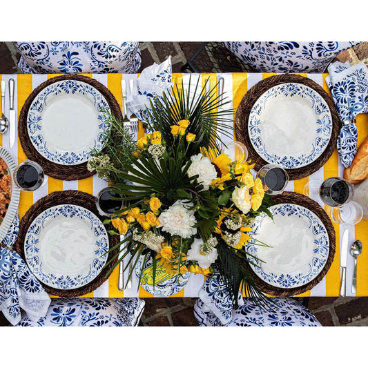 Iberian Journey Indigo Dinner Plate by Juliska Additional Image-1