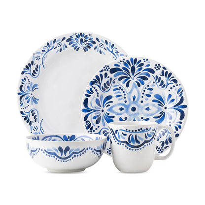 Iberian Journey Indigo 4 Piece Place Setting by Juliska