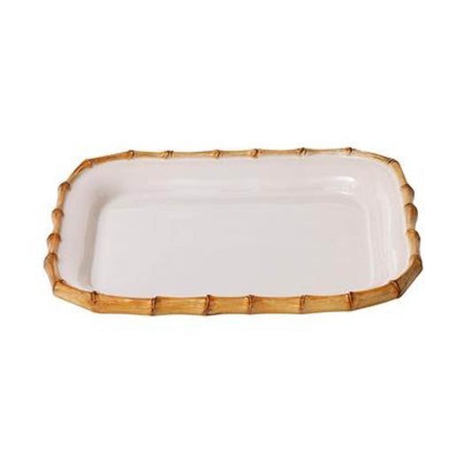 Bamboo Small Platter by Juliska