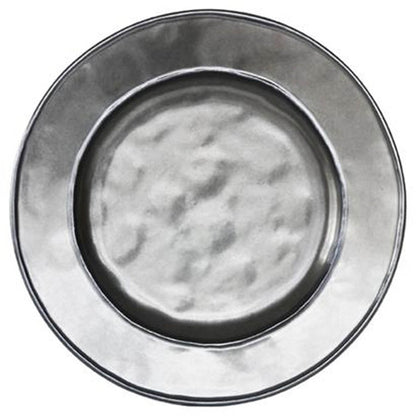 Pewter Stoneware Side Plate by Juliska