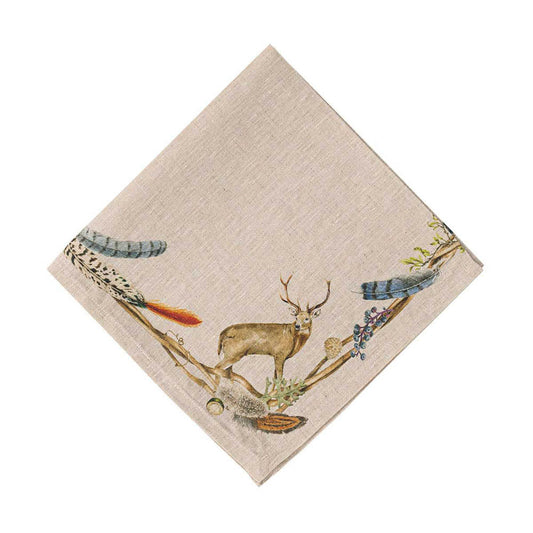 Forest Walk Napkin - Animals by Juliska