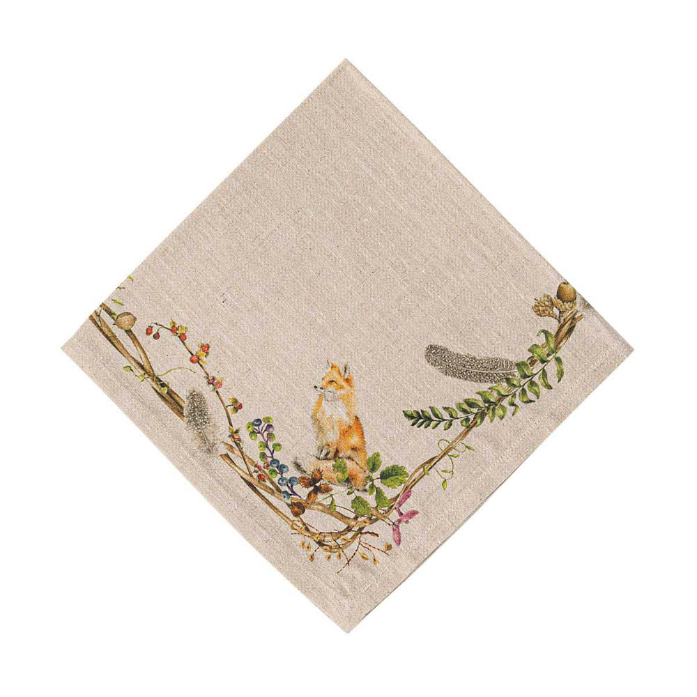 Forest Walk Napkin - Animals by Juliska Additional Image-3