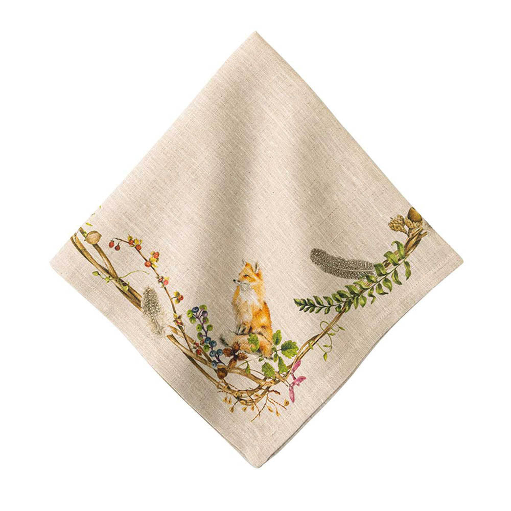 Forest Walk Napkin - Animals by Juliska Additional Image-6