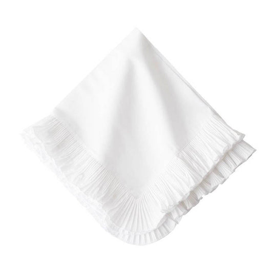 Madamoiselle White Napkin by Juliska