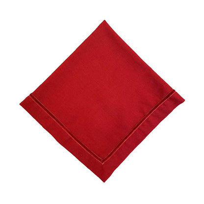 Velvet Trim Napkin - Ruby by Juliska