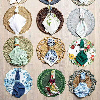 Isadora Placemat - Evergreen by Juliska Additional Image-2