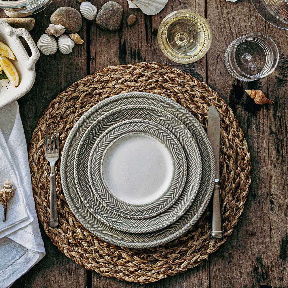 Woven Straw Placemat - Natural by Juliska Additional Image-1