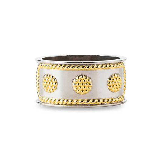 Berry & Thread Napkin Ring - Silver/Gold by Juliska