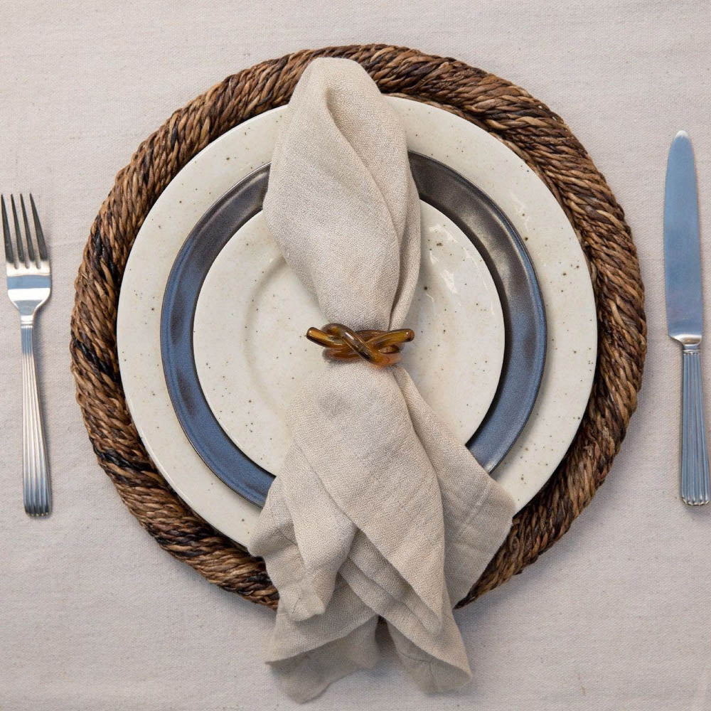 Knot Napkin Ring by Juliska Additional Image-2