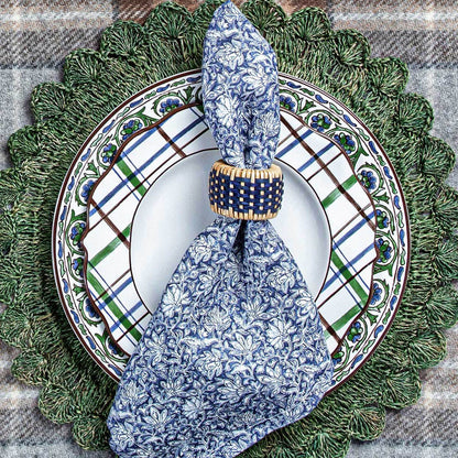 Woven Napkin Ring - Navy by Juliska Additional Image-1