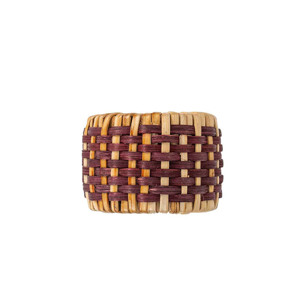 Woven Napkin Ring - Cranberry by Juliska