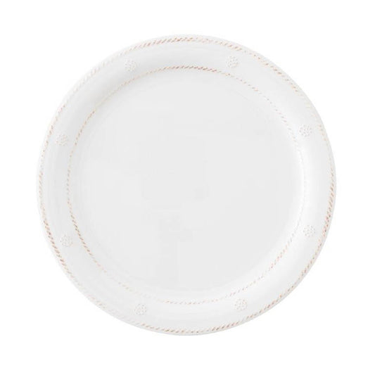Al Fresco Berry & Thread White Dinner Plate by Juliska