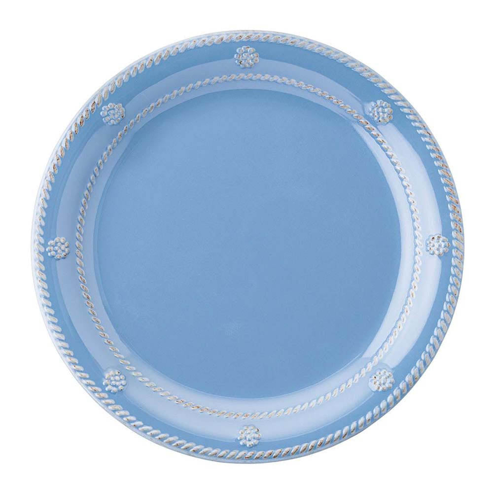 Berry & Thread Chambray Melamine Dessert/Salad Plate by Juliska