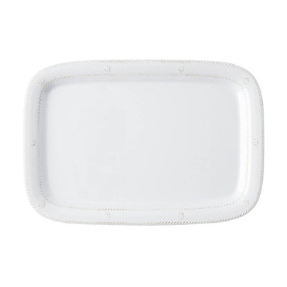 Al Fresco Berry & Thread White 16" Serving Tray by Juliska