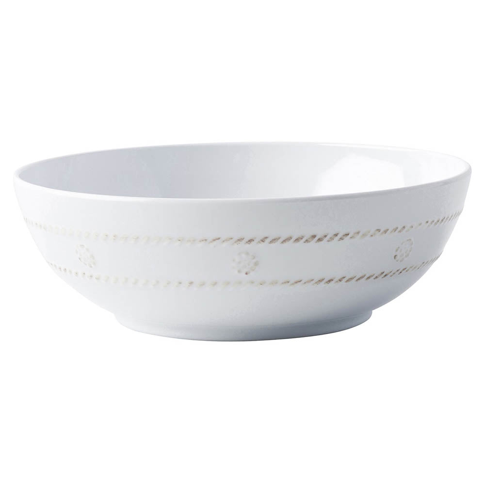 Al Fresco Berry & Thread White Coupe Bowl by Juliska