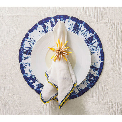 Knotted Edge Napkin - Set of 4 by Kim Seybert Additional Image-6