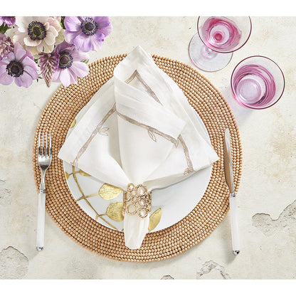 Bamboo Napkin - Set of 4 by Kim Seybert Additional Image-1