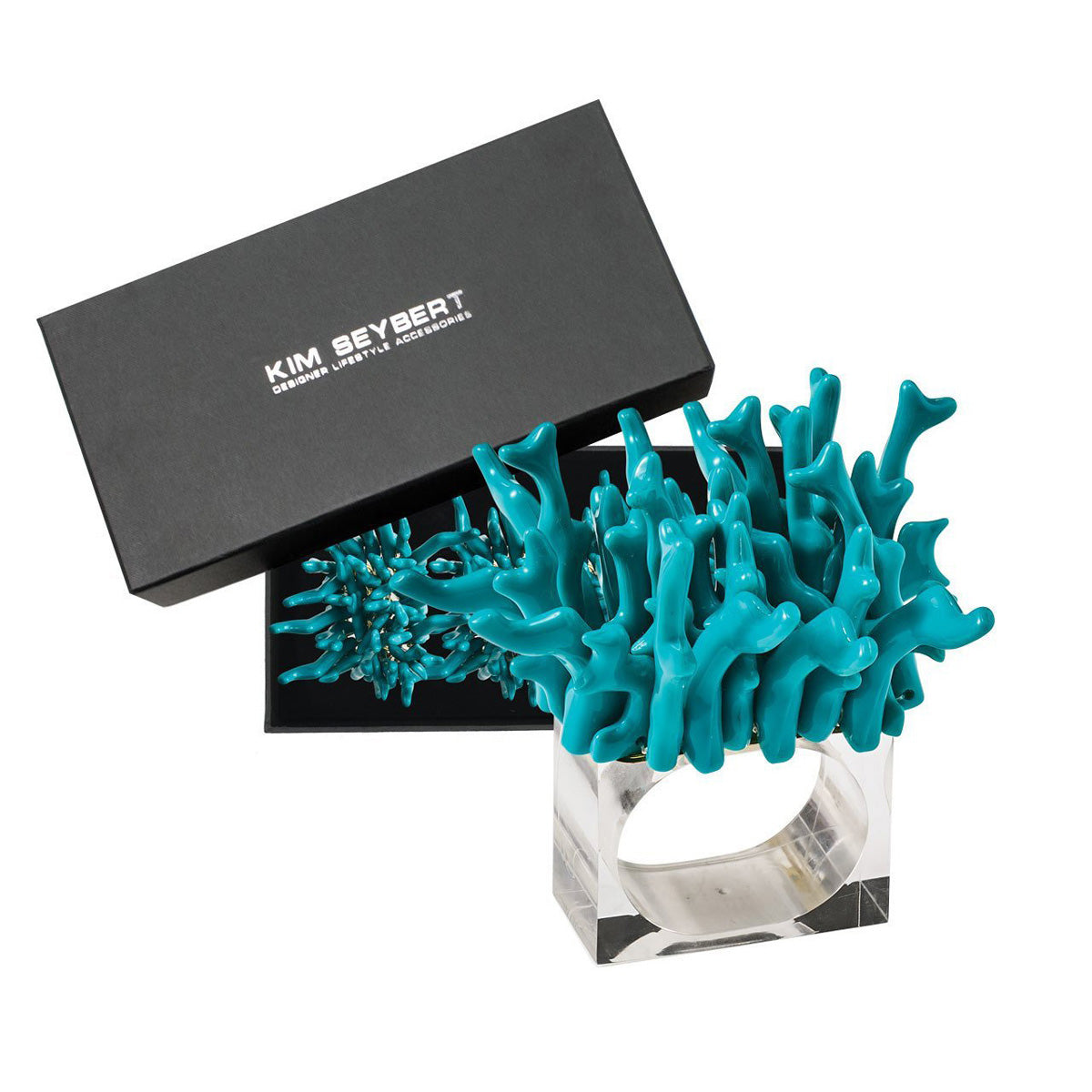 Amalfi Napkin Ring - Set of 4 in a Gift Box by Kim Seybert Additional Image-4