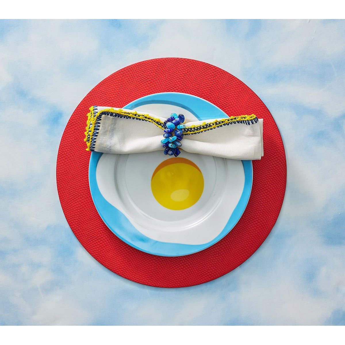 Poppy Napkin Ring - Set of 4 by Kim Seybert Additional Image-6