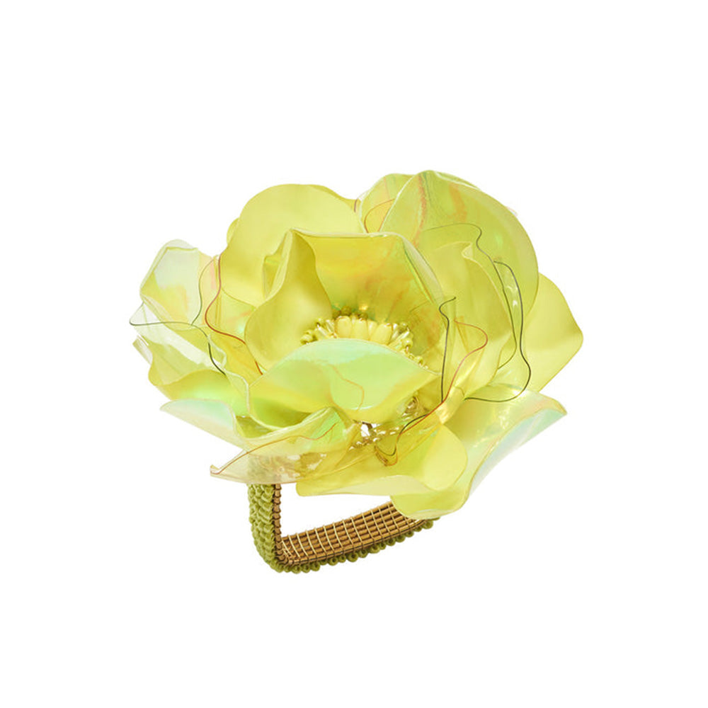 Gardenia Napkin Ring - Set of 4 by Kim Seybert
