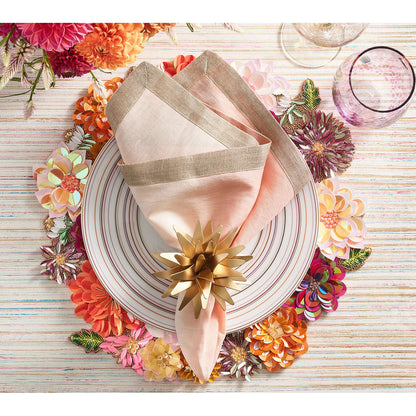 Dahlia Placemat - Set of 2 by Kim Seybert Additional Image-1