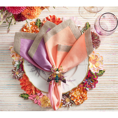 Dahlia Placemat - Set of 2 by Kim Seybert Additional Image-2