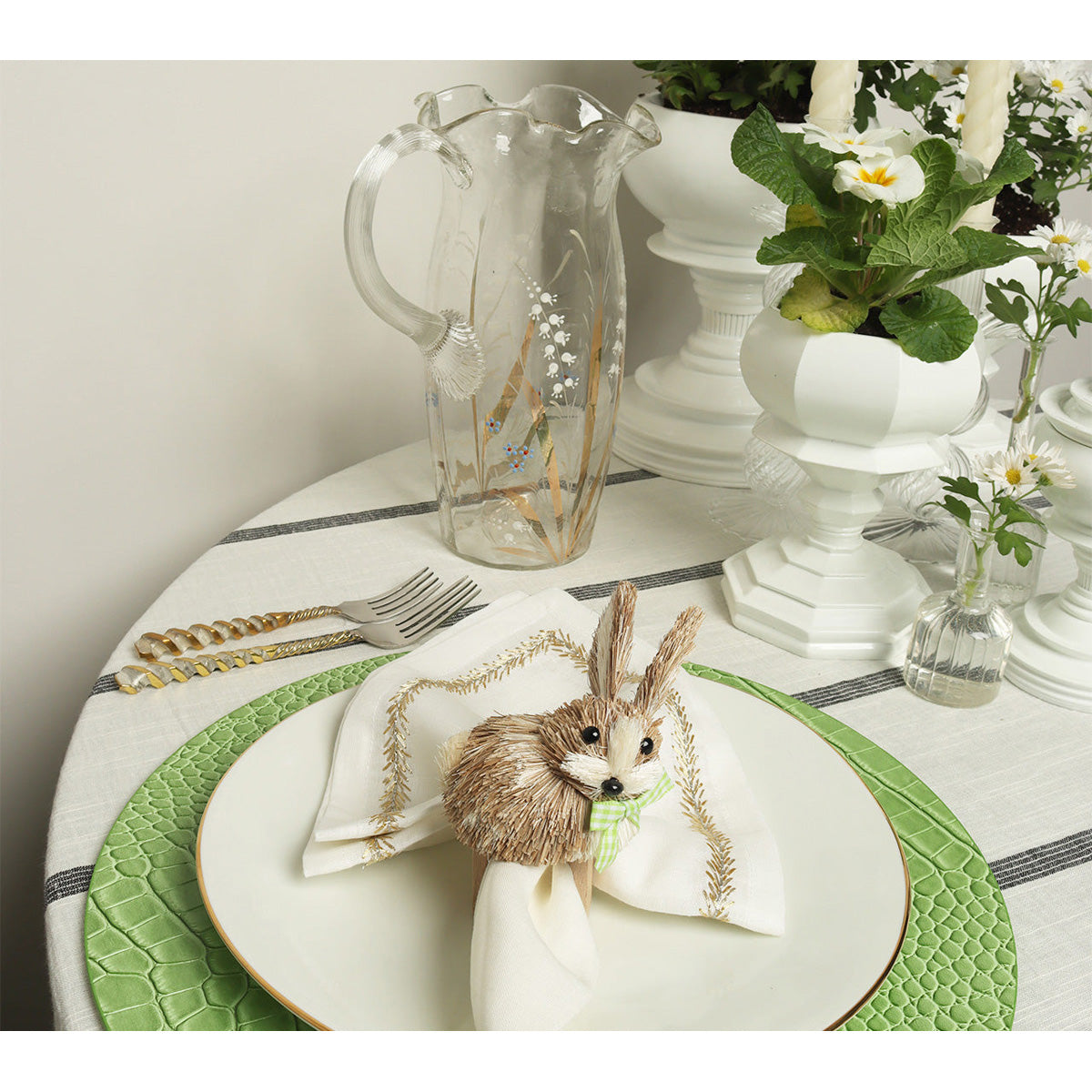 Croco Placemat - Set of 4 by Kim Seybert Additional Image-28