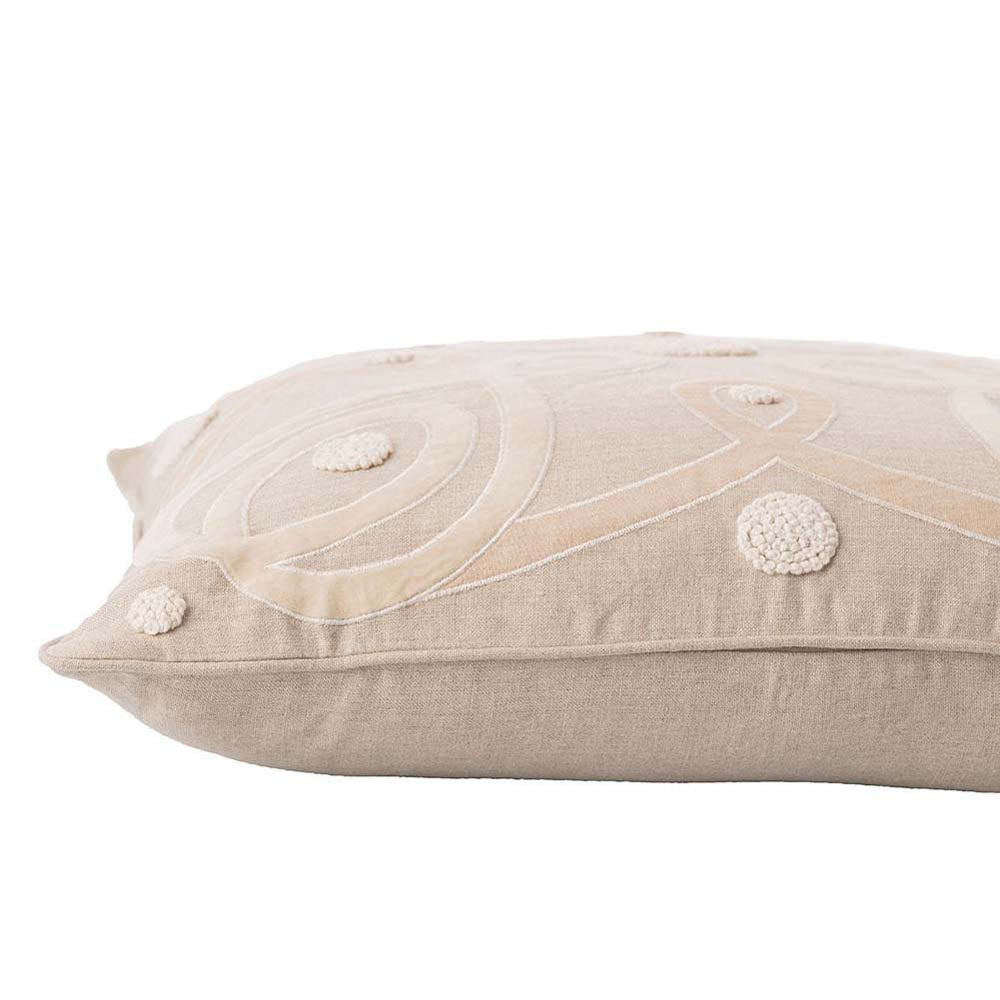 Berry & Thread Natural 22" Pillow by Juliska Additional Image-2