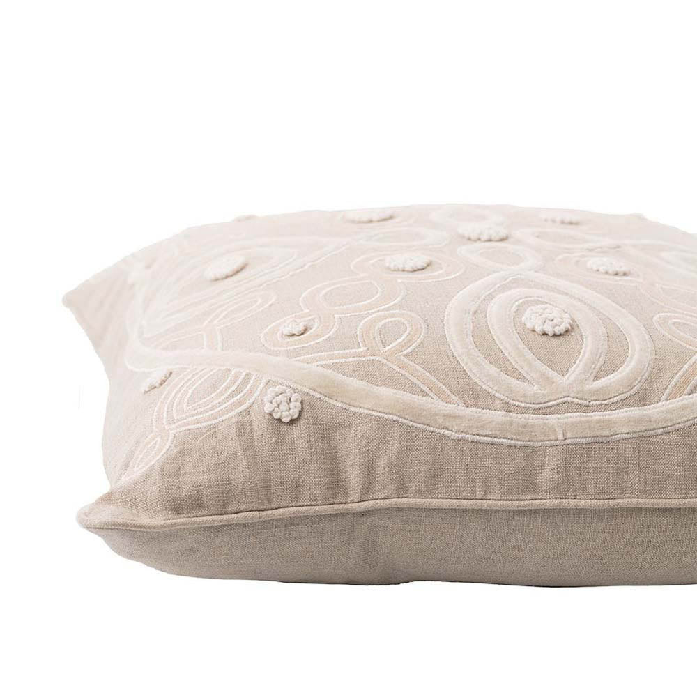 Berry & Thread Natural 18" Pillow by Juliska Additional Image-2
