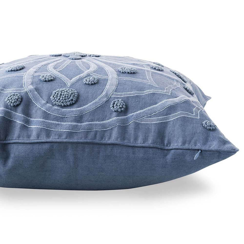 Berry & Thread Chambray 22" Pillow by Juliska Additional Image-1