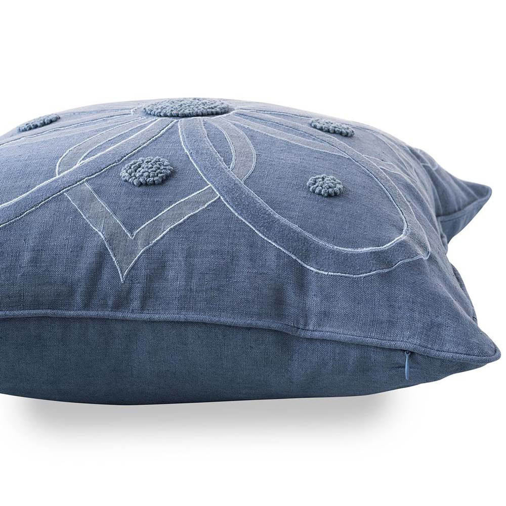 Berry & Thread Chambray 18" Pillow by Juliska Additional Image-1