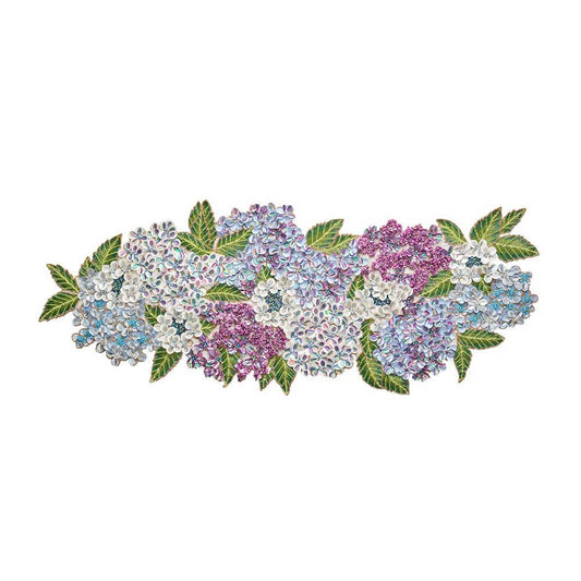 Hydrangea Table Runner in Multi by Kim Seybert