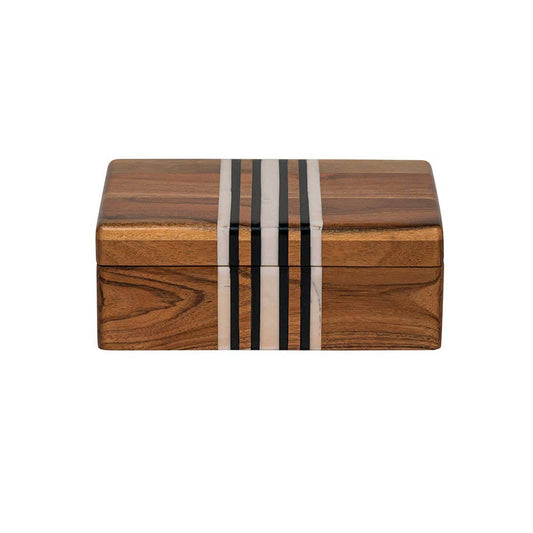 Stonewood Stripe Rectangle Box by Juliska