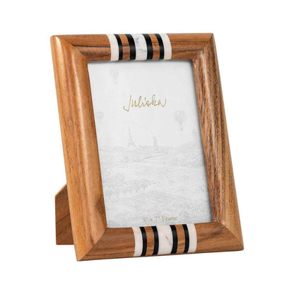 Stonewood Stripe Frame - 8 in x 10 in by Juliska Additional Image-1