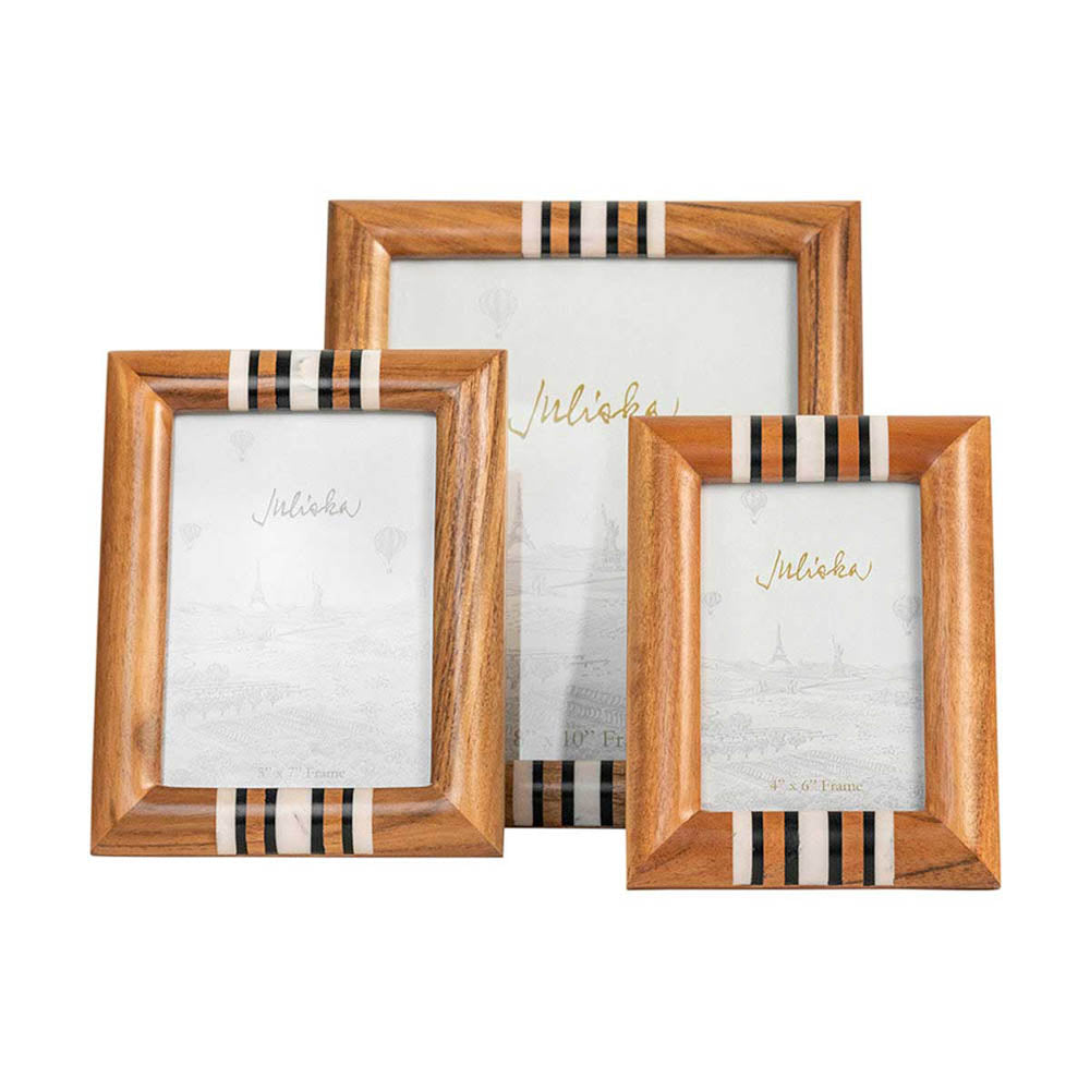 Stonewood Stripe Frame - 5 in x 7 in by Juliska Additional Image-3