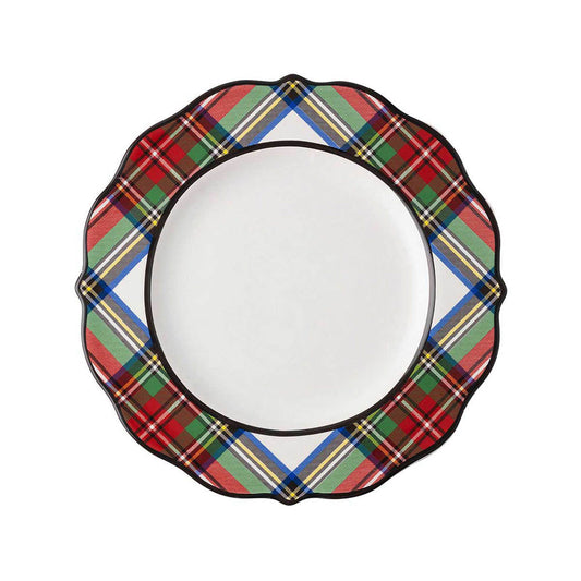 Stewart Tartan Dessert/Salad Plate by Juliska