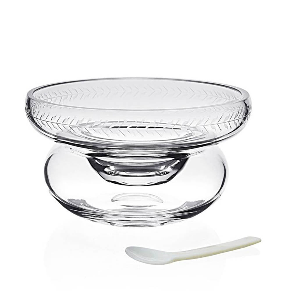 Ada Caviar / Seafood Server With Spoon by William Yeoward Additional Image - 1