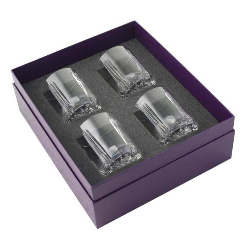 Adele Box of 4 DOF Tumblers by William Yeoward