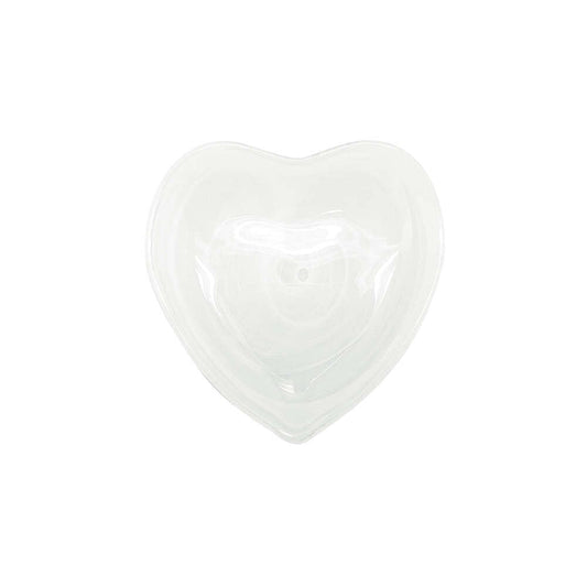 Alabaster White Heart Plate by Mariposa