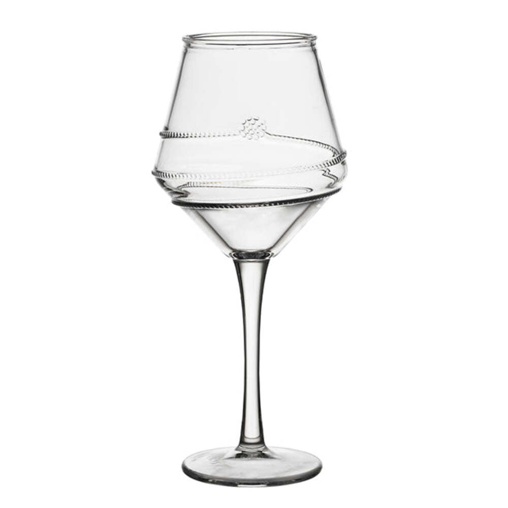 Amalia Acrylic Wine Glass by Juliska