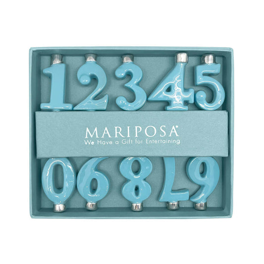 Number Candle Holder Set, 10 by Mariposa Additional Image-2