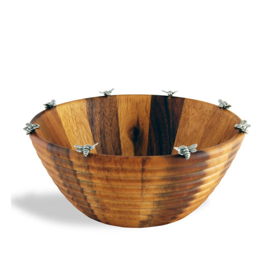 Arche of Bees Hive Salad Bowl by Vagabond House