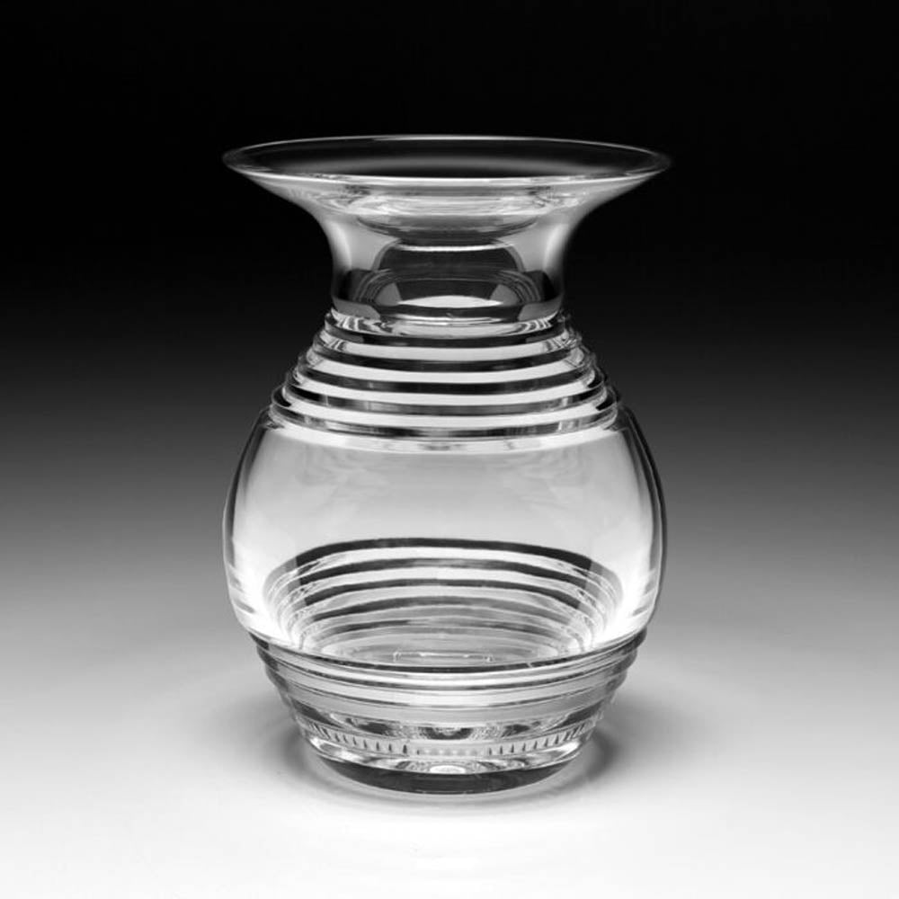 Atalanta Flower Vase (9") by William Yeoward Crystal Additional Image - 1