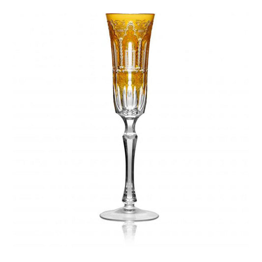 Athens Amber Flute by Varga Crystal