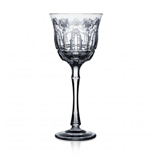 Athens Clear Water Glass by Varga Crystal