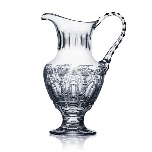 Athens Clear Water Pitcher by Varga Crystal